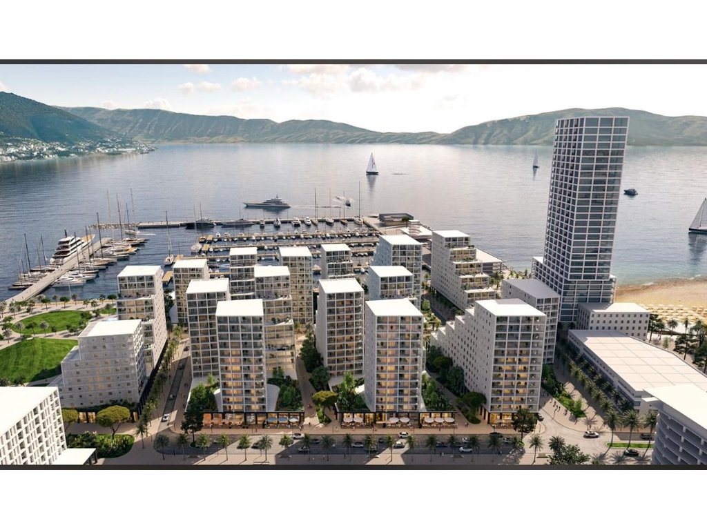 SHITET APARTAMENT 2+1+PARKIM,ME PAMJE DETI, TEK "VLORA MARINA"!