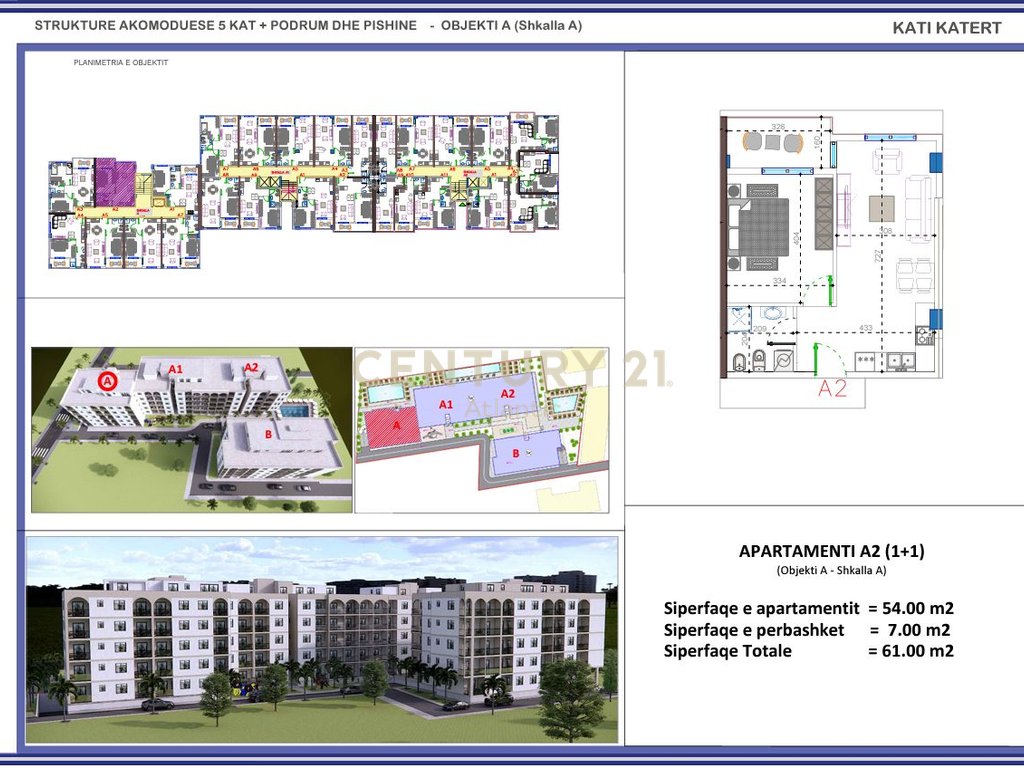 FILLUAN SHITJET! APARTAMENT 1+1 NE REZIDENCEN ME TE RE NE GOLEM  !