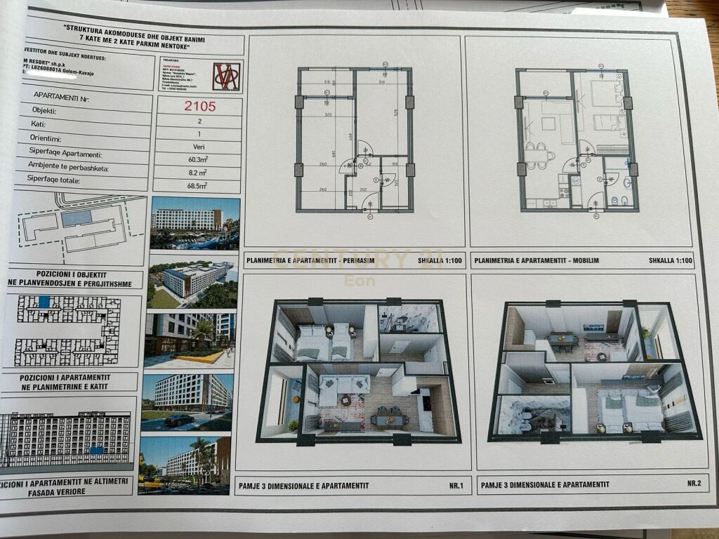 SHITEN APARTMENTE 1+1/ 2+1/ DUBLEX. V.M RESORT NE PLAZHIN E GOLEMIT !!