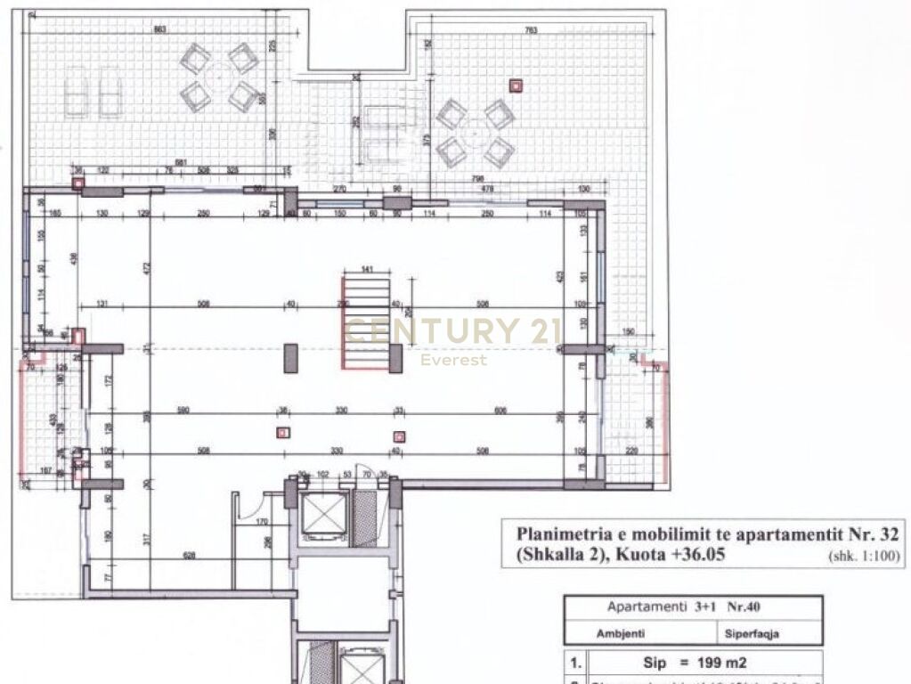 RRUGA E ELBASANIT, SHESIM APARTAMENT OPEN SPACE ME VERANDE