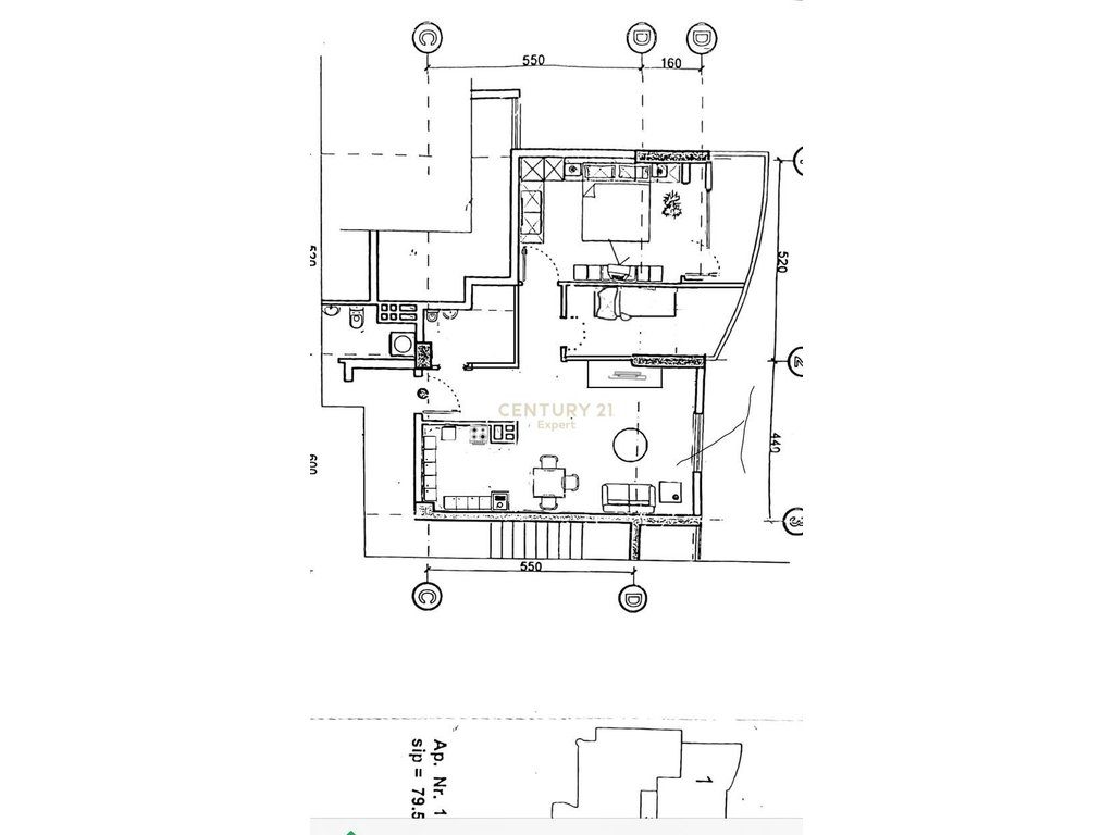 SHESIM APARTAMENT 2+1 PALLATI USLUGA RRUGA ASIM VOKSHI