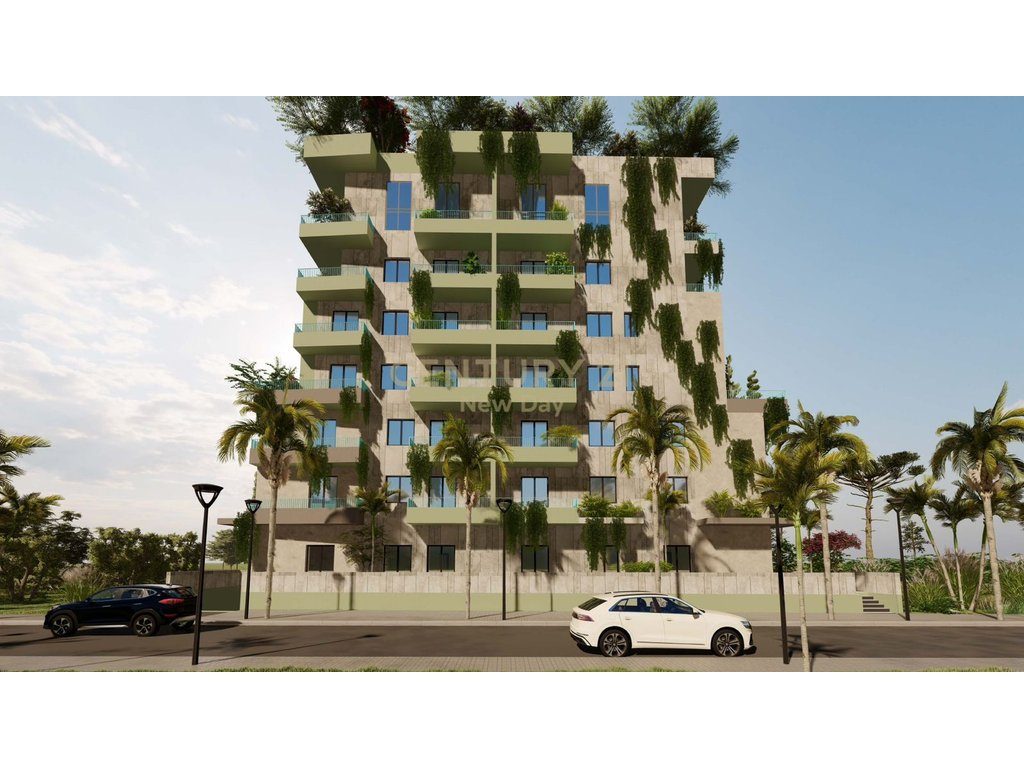 Apartament 1+1 me Verande Për Shitje në Golem, Durrës - 92,500€
