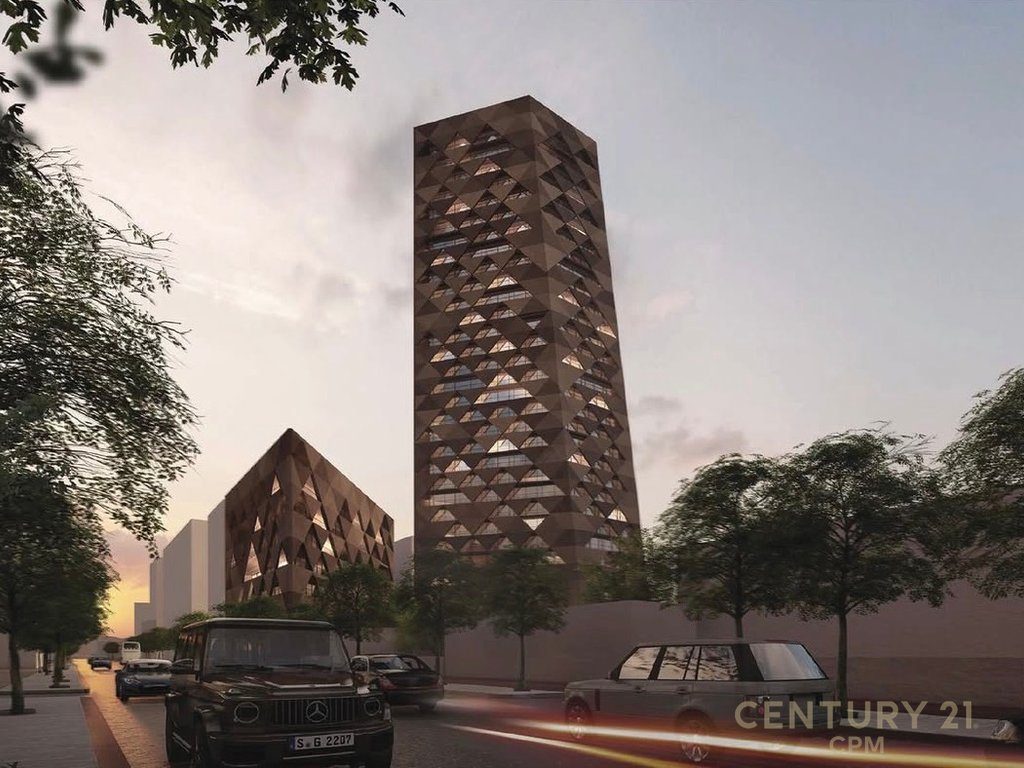 SHESIM APARTAMENT 2+1 ME POST PARKIMI TEK TIRANA TOWER!