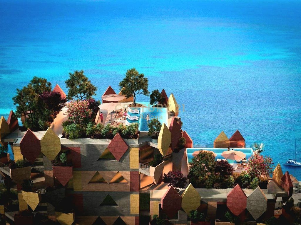 Apartament 1+1 me Pamje Anësore nga Deti te "The Leaves", Uji i Ftohtë