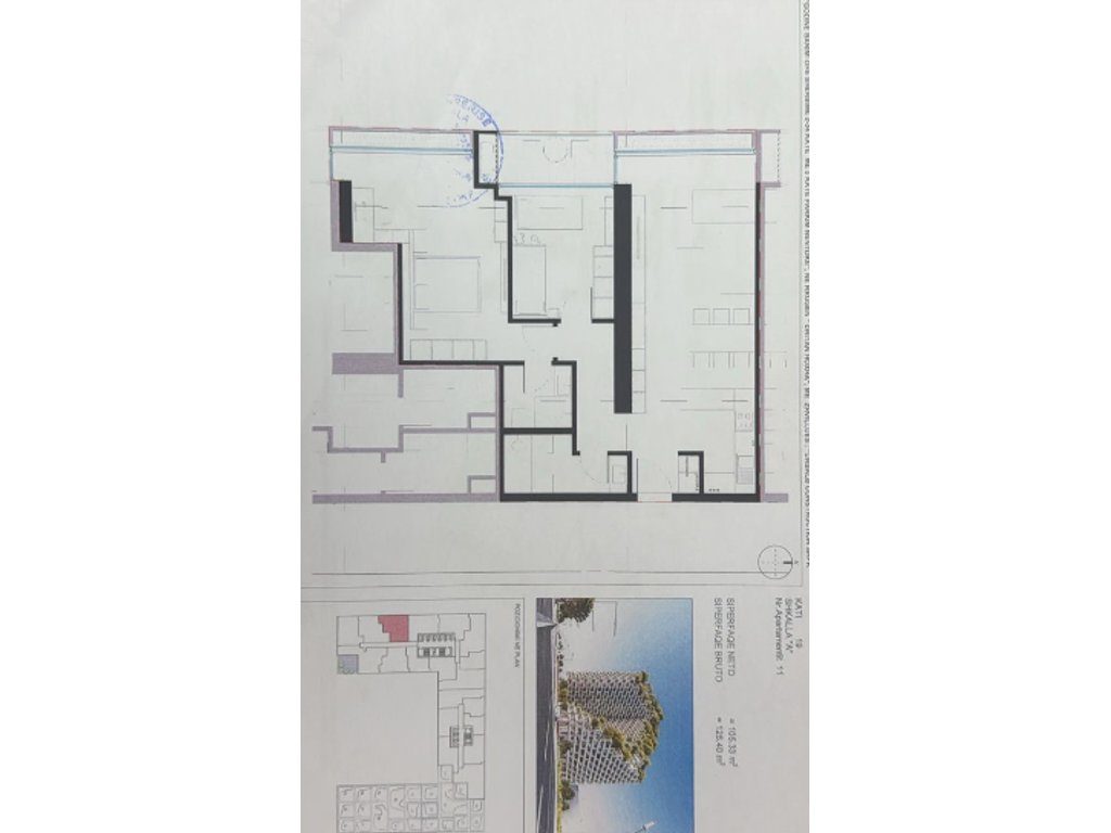 SHITET APARTAMENT 2+1+2 TUALETE, LION PARK 2, TIRANE