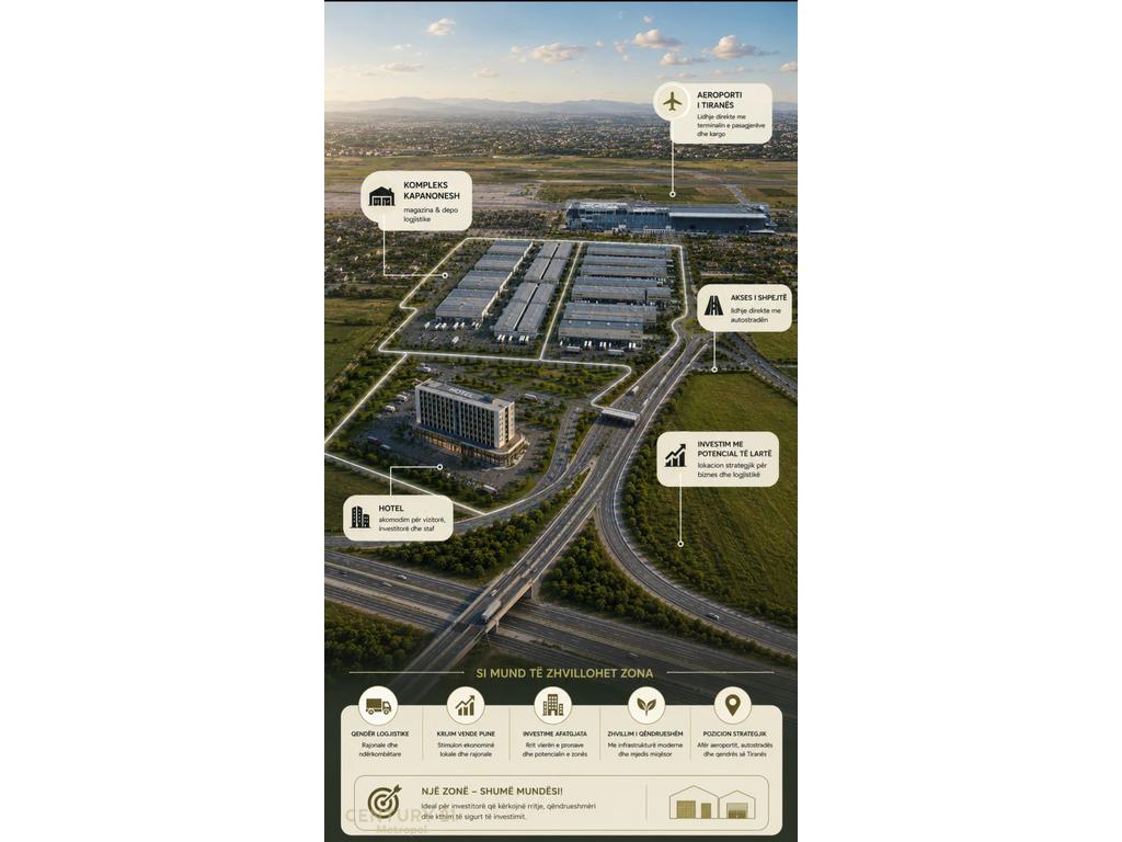 Mundësi e rrallë investimi pranë Aeroportit të Rinasit!