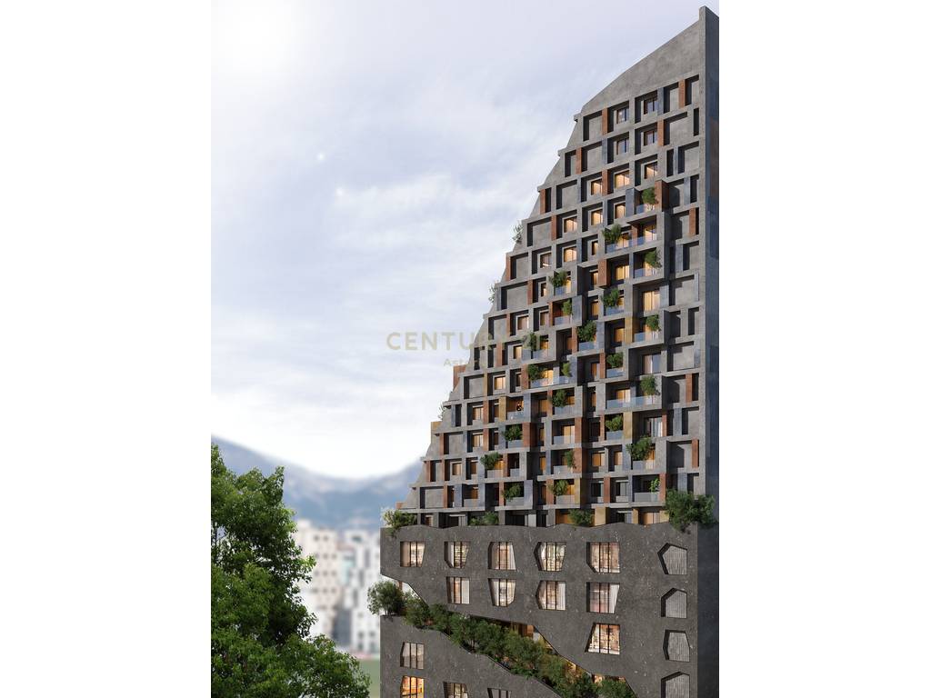 Apartament 2+1+2 në Kullë Moderne pranë Liqenit Artificial