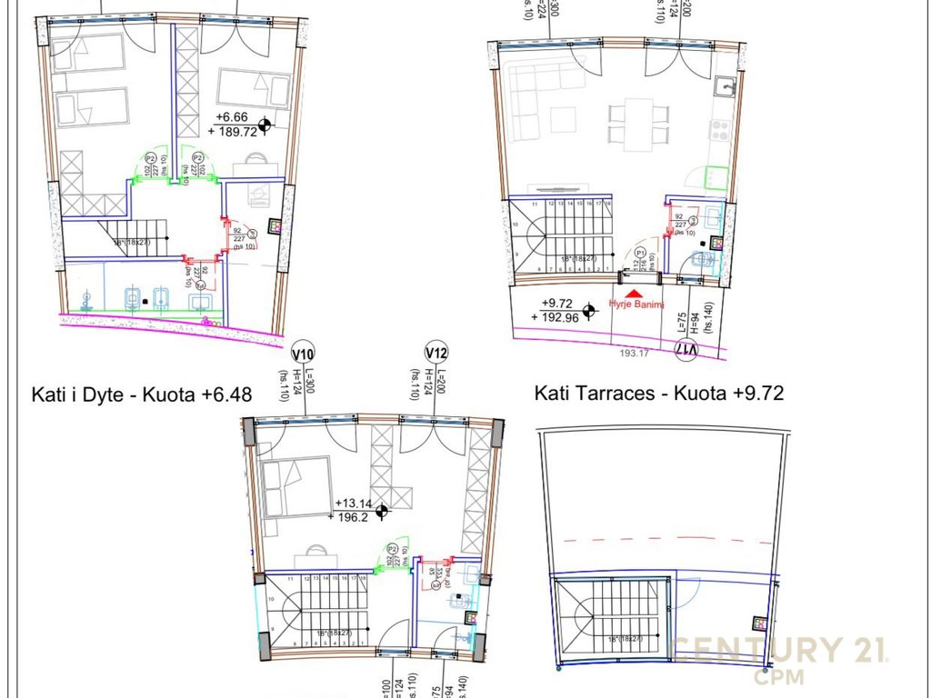 Shitet Triplex 4+1 tek Kodra e Diellit Residence 2,