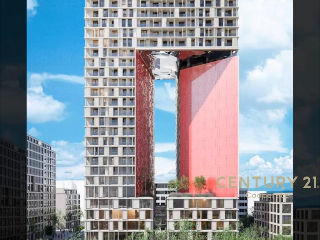 SHESIM APARTAMENT 1+1 NË KOMPLEKSIN REZIDENCIAL UNITED TOWERS OF TIRANA