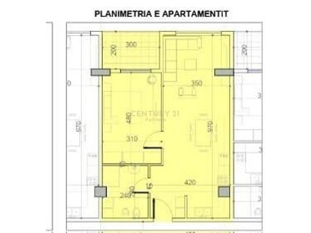 SHITET APARTAMENT 1+1 TE BELFIORE 1