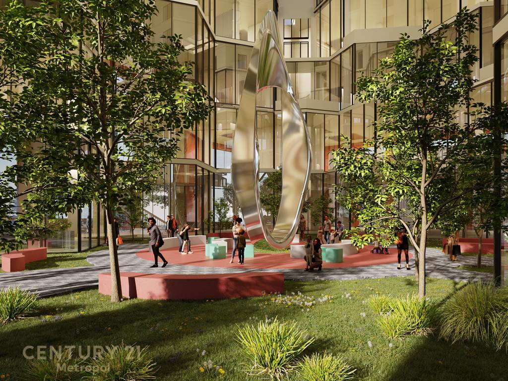 Shes apartament 2+1+2 tek Colonnade Residence