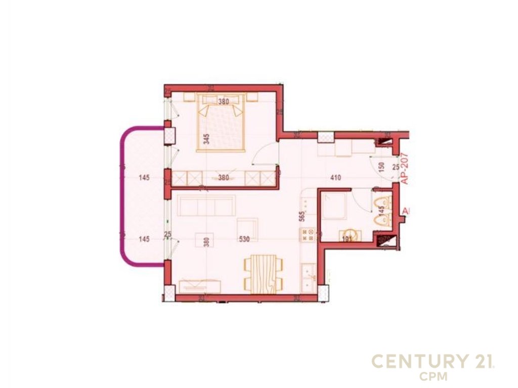 APARTAMENT 1+1 PER SHITJE NE SARANDE, 100 METRA LARG DETIT!