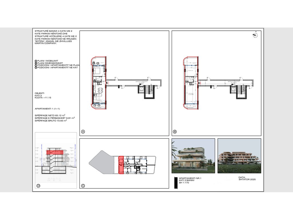 KSAMIL, SHESIM APARTAMENT 1+1