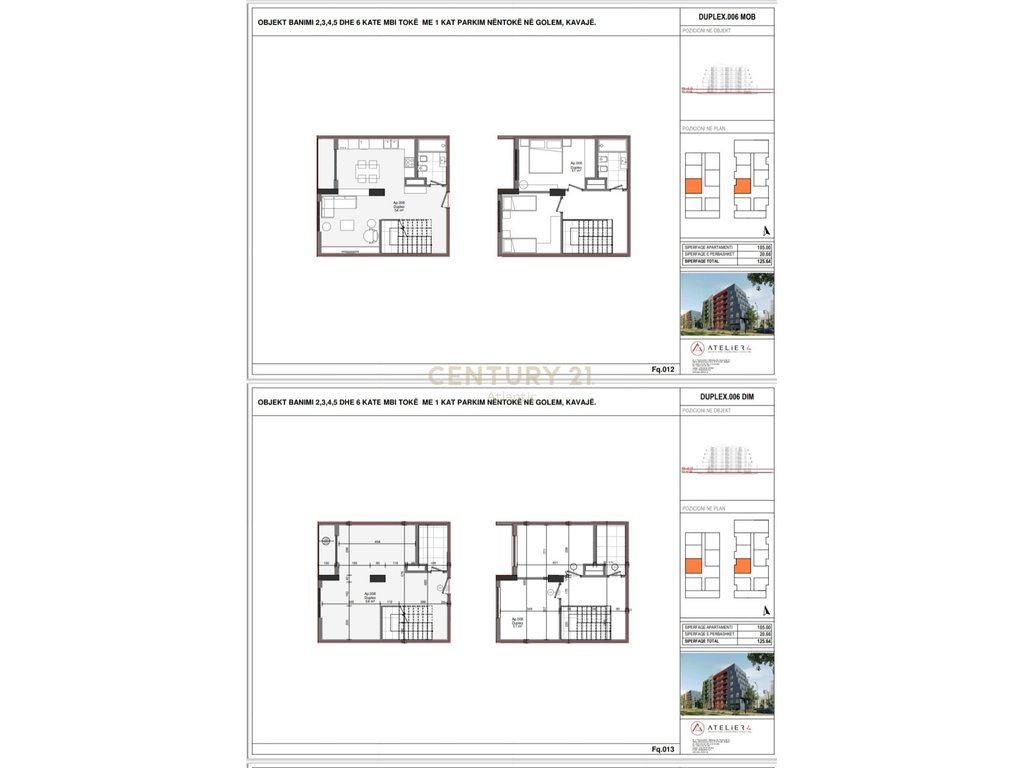 Duplex 1+2 Për Shitje në Golem, Durrës - 107,000€ | 125.64 m²