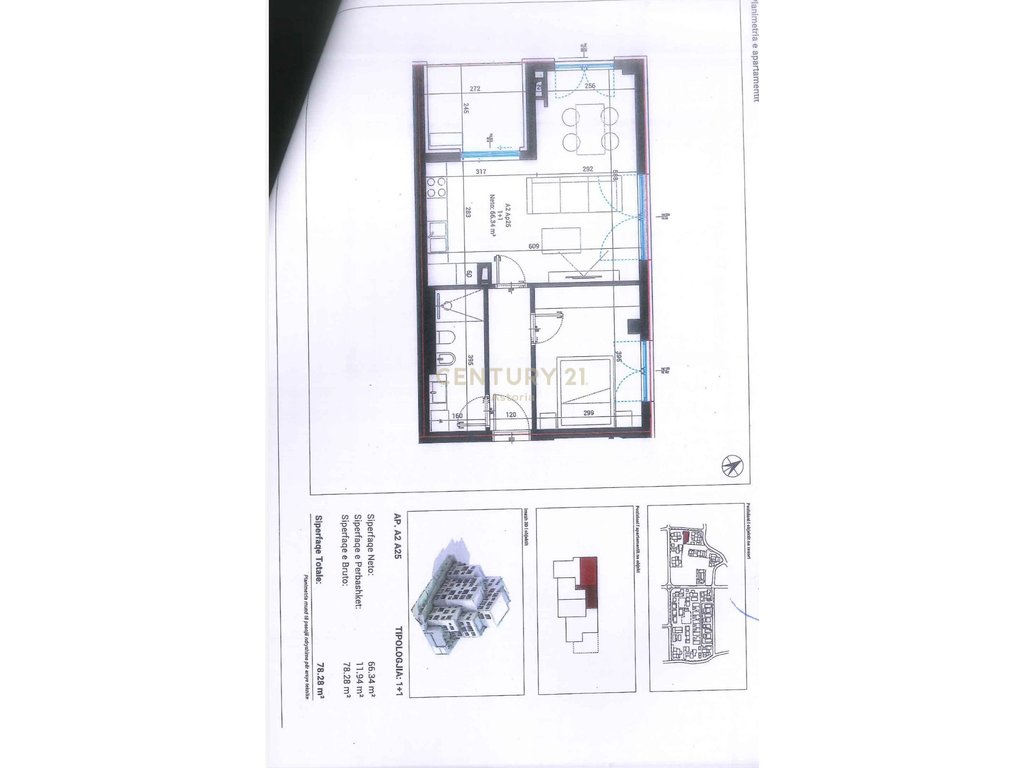 SHITET APARTAMENT 1+1 NE DHERMI, TE SQUARE VILLAGE!