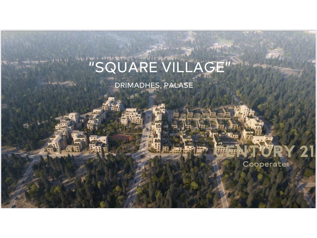 SHESIM APATAMENT 2+1+2 ME OBORR NE RESORTIN TURISTIK VILLAGE SQUARE, DHERMI.
