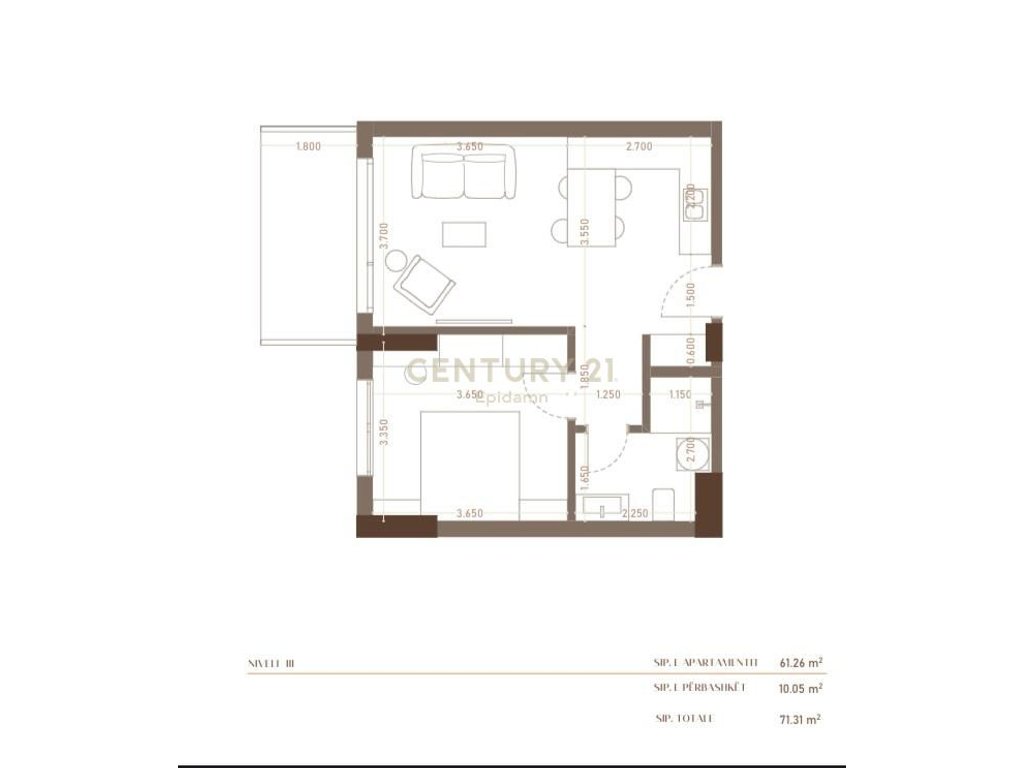 Apartament 1+1 për Shitje tek residenca ''HERA ''! 
Mundesi pagese me keste !
