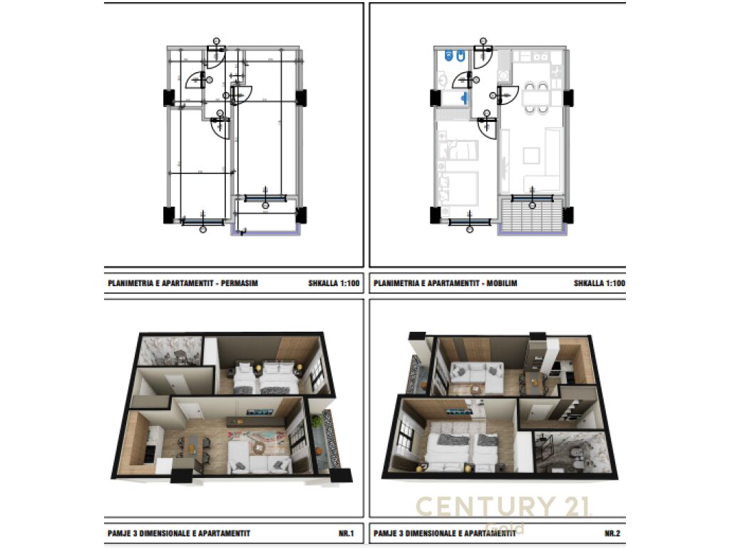 APARTAMENT 1+1 NE SHITJE NE GOLEM PRANE DETIT! MUNDESI PAGESE ME KESTE