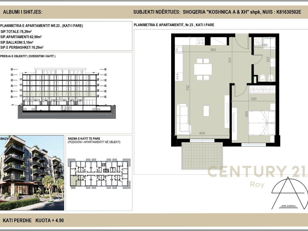 "ROADSIDE" RESIDENCE NE GOLEM, FILLUAN REZERVIMET NE RESIDENCEN ME TE RE, MUNDESIA PAGESE ME KESTE !!! - Century 21 Alba...