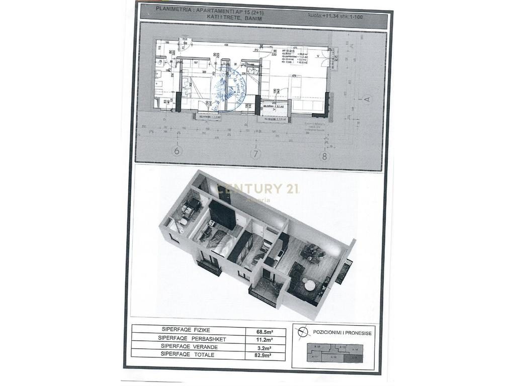 Apartament 2+1 në shitje – Rezidencë moderne në Institut, Kamëz