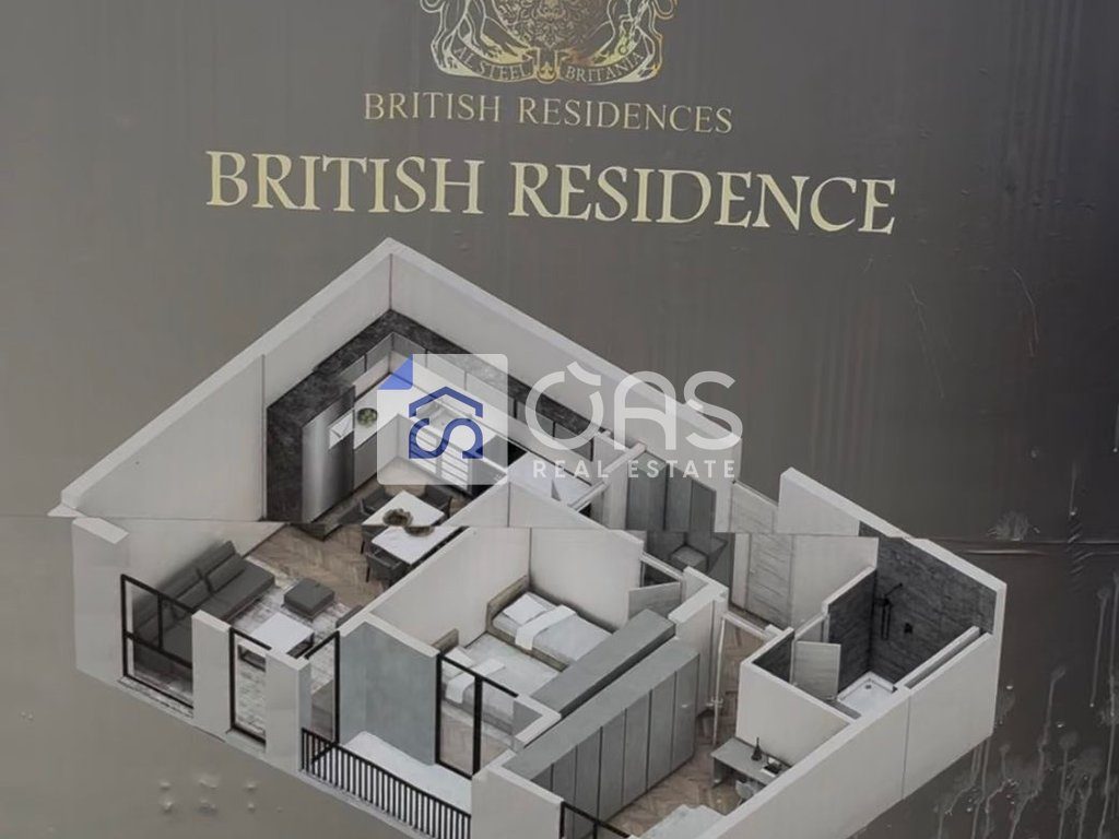 Shitet apartament 2+1 ME KREDI ne Paskuqan  " British 2   ".